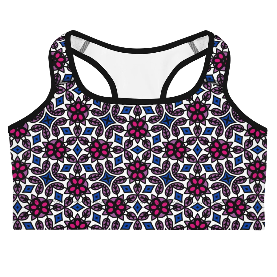 Bi Abstract (2) - Sports Bra product image (3)