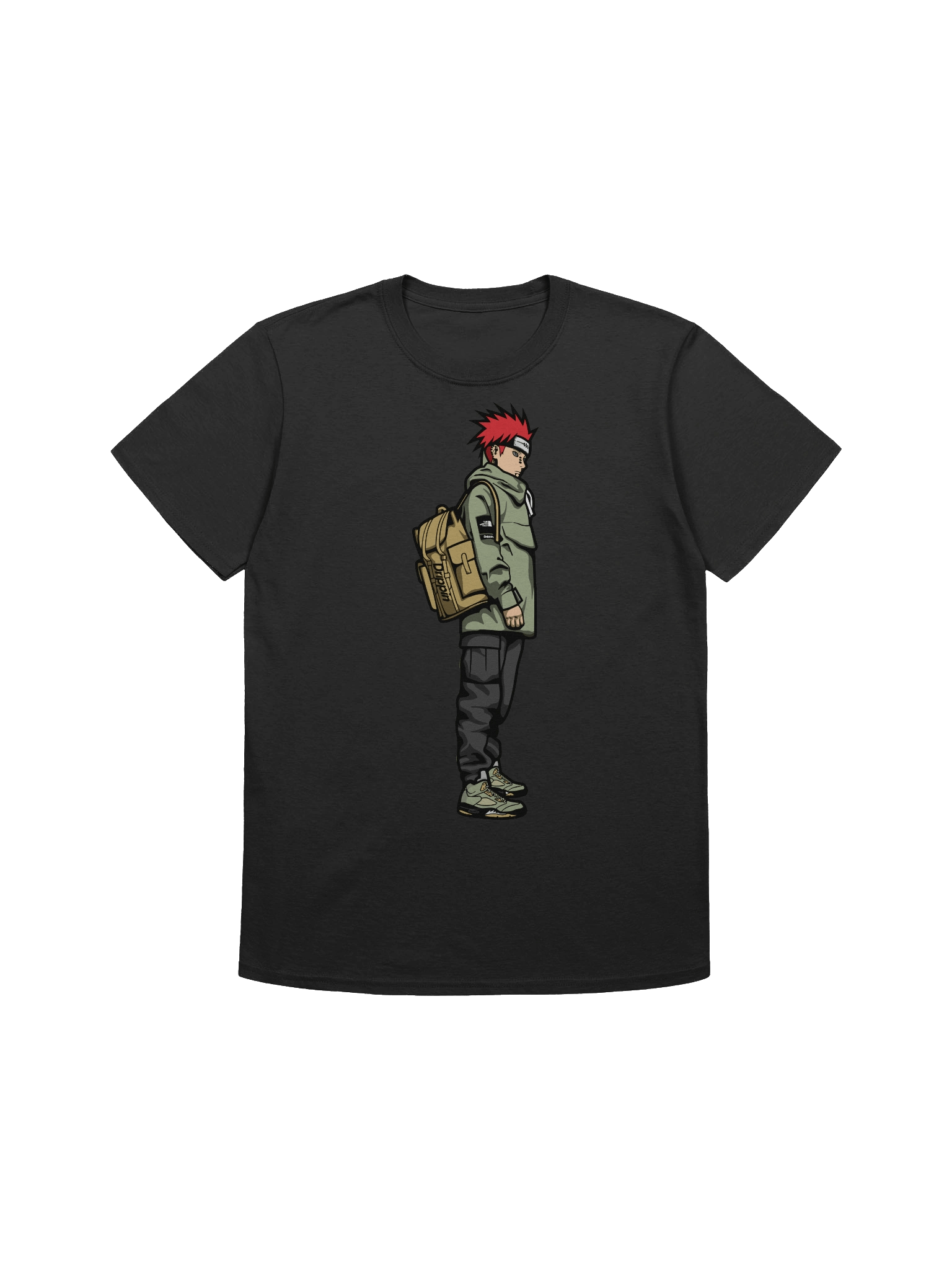 Urban Red Spike Wanderer – Gildan Softstyle T-Shirt product image (1)
