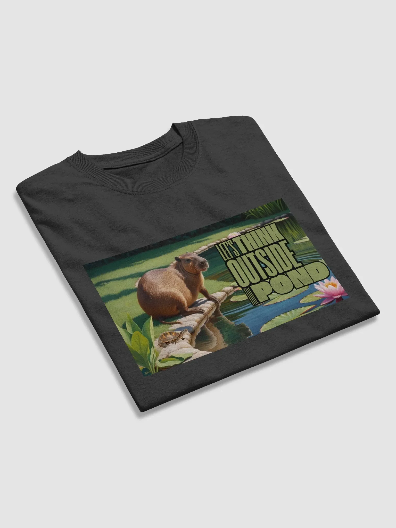 Thinking Outside the Pond Heavyweight Tee product image (3)