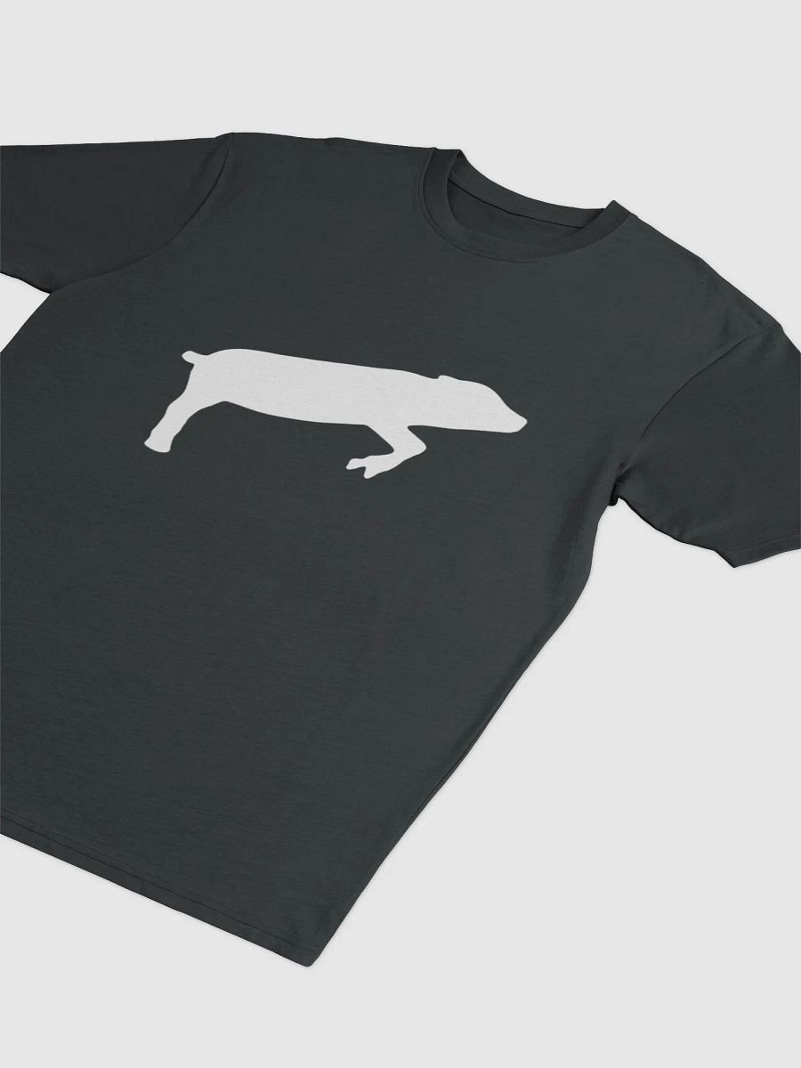 Leaping Pig WHITE (Cotton Heritage Men's Premium Heavyweight Tee) product image (3)
