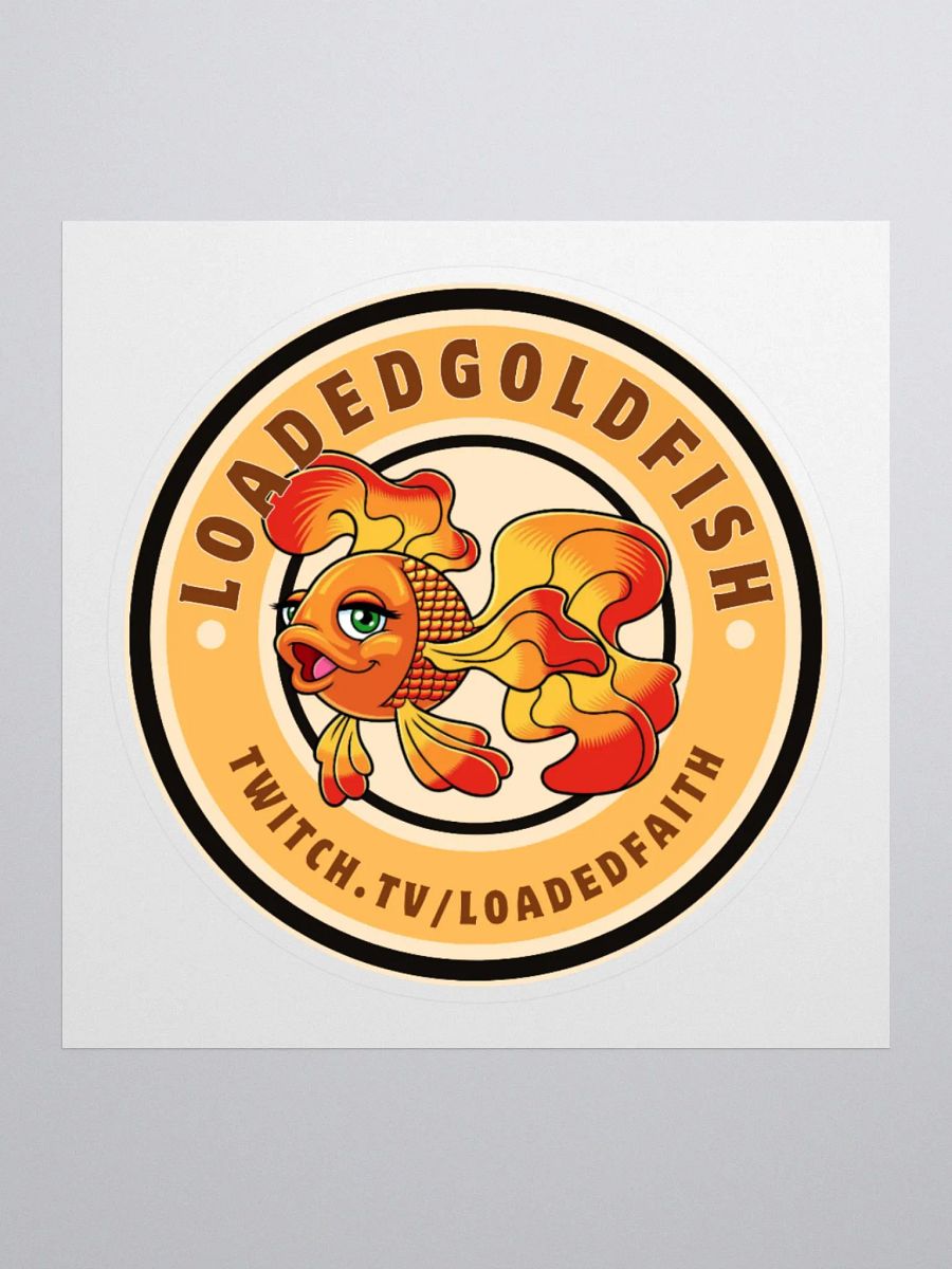 Loaded Goldfish Sticker product image (1)
