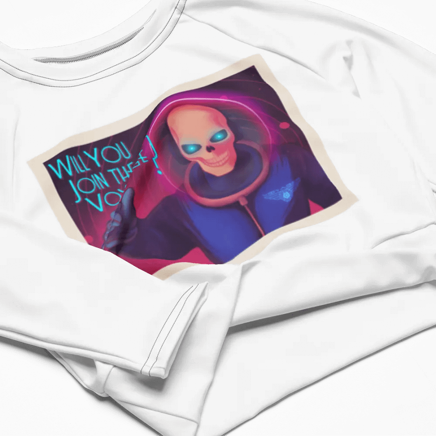Cosmic Voyager Cropped Long-Sleeve product image (4)