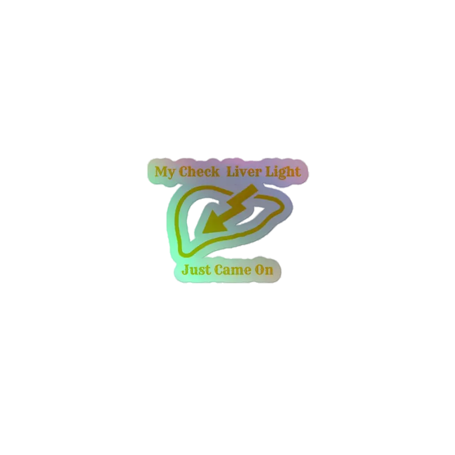 My Check Liver Light Holographic Sticker Set product image (1)