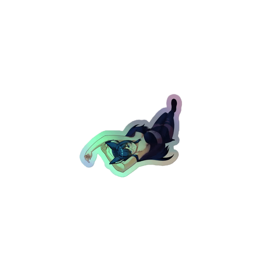 Jackie Lofi Holographic Sticker product image (1)