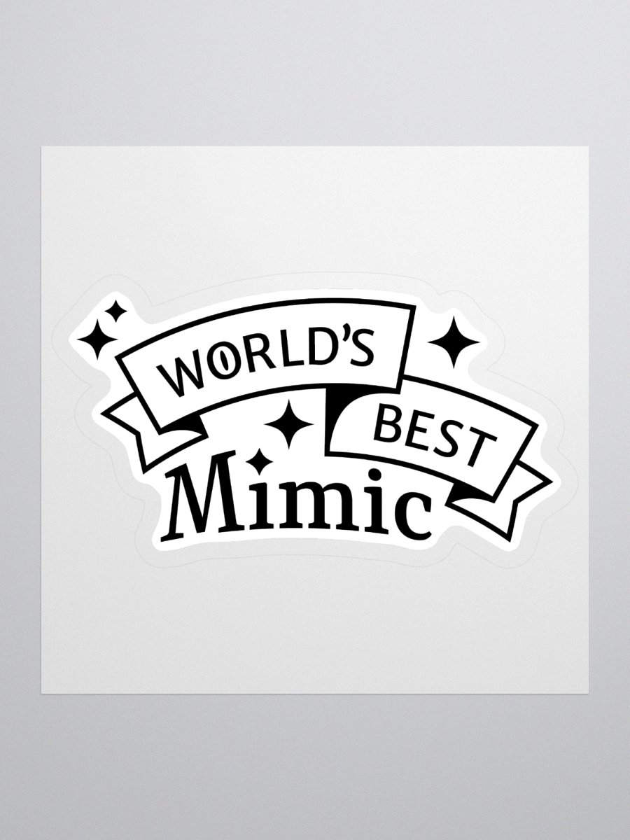 World's Best Mimic sticker product image (1)