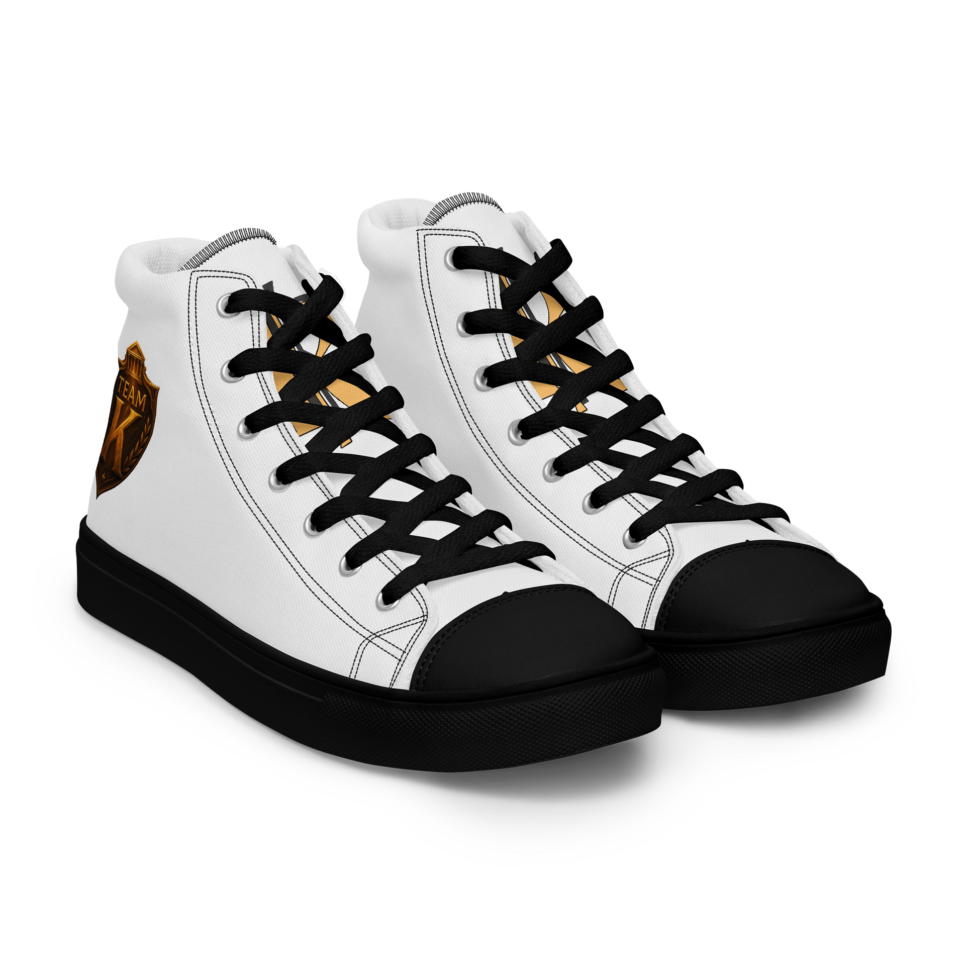 Team K V-5 Women's High Top Canvas Shoes product image (8)