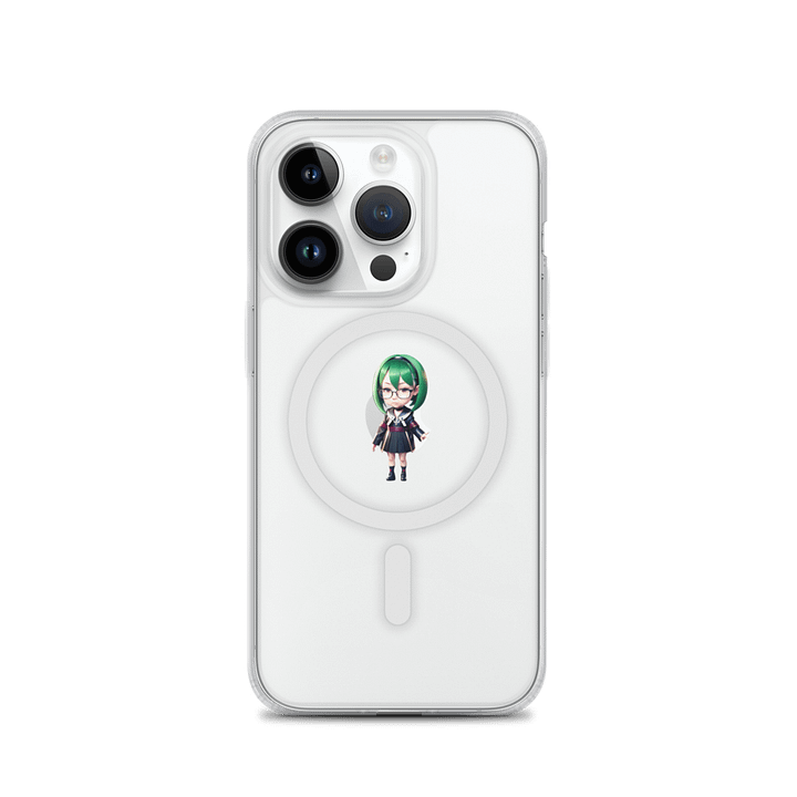 (GREEN CHIBI) K Clear Case for iPhone product image (2)