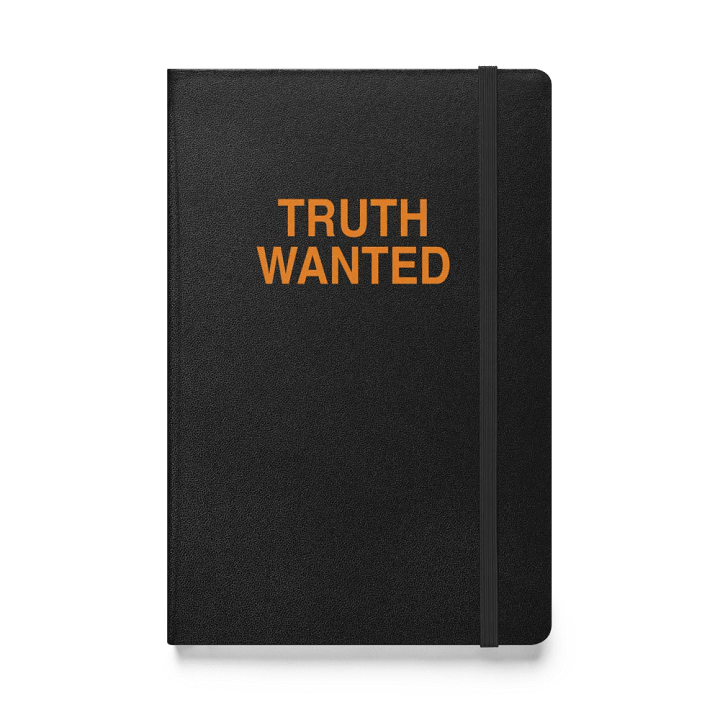 Truth Wanted Hard Cover Notebook product image (1)
