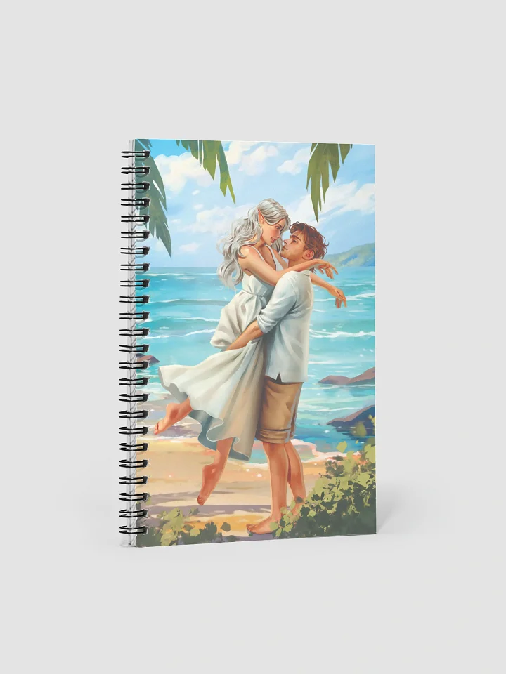 Elven Heartbound Spiral Notebook ~ Elowyn & Rominy product image (1)