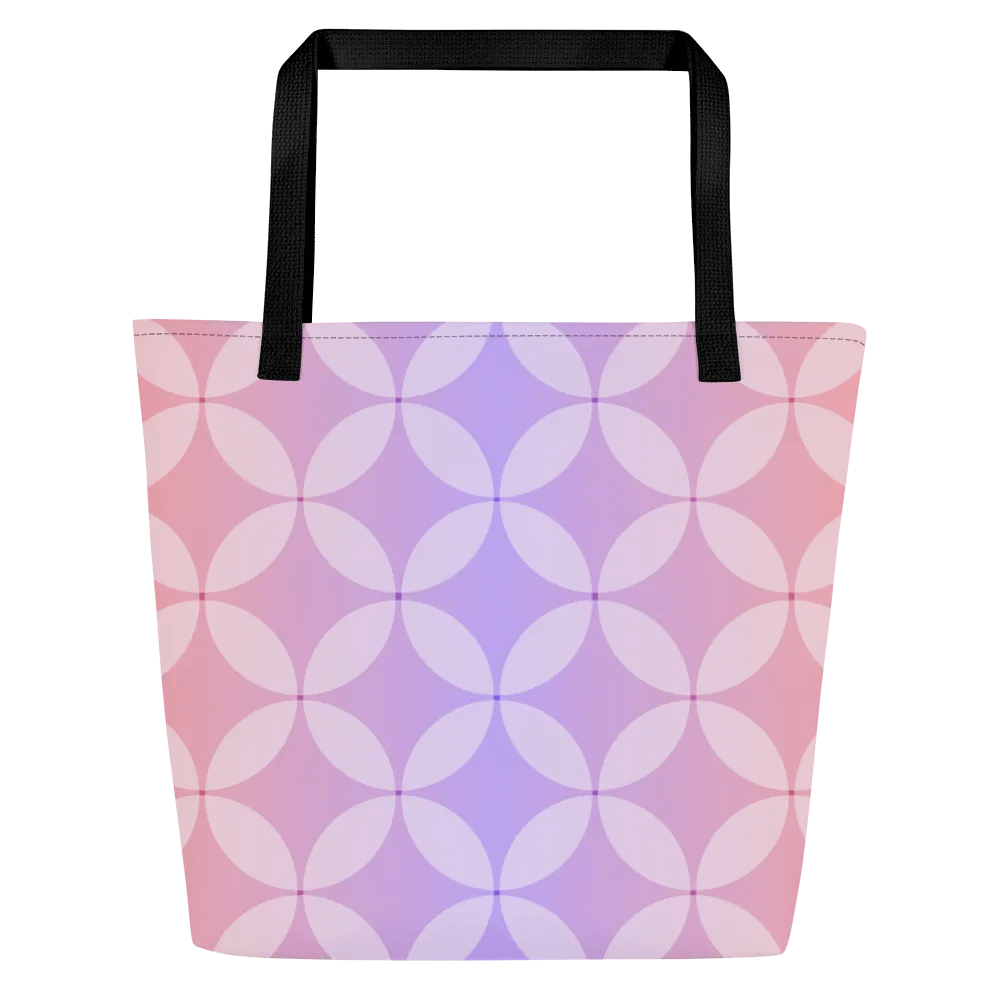 Harmony Circle Polyester Tote Bag product image (1)
