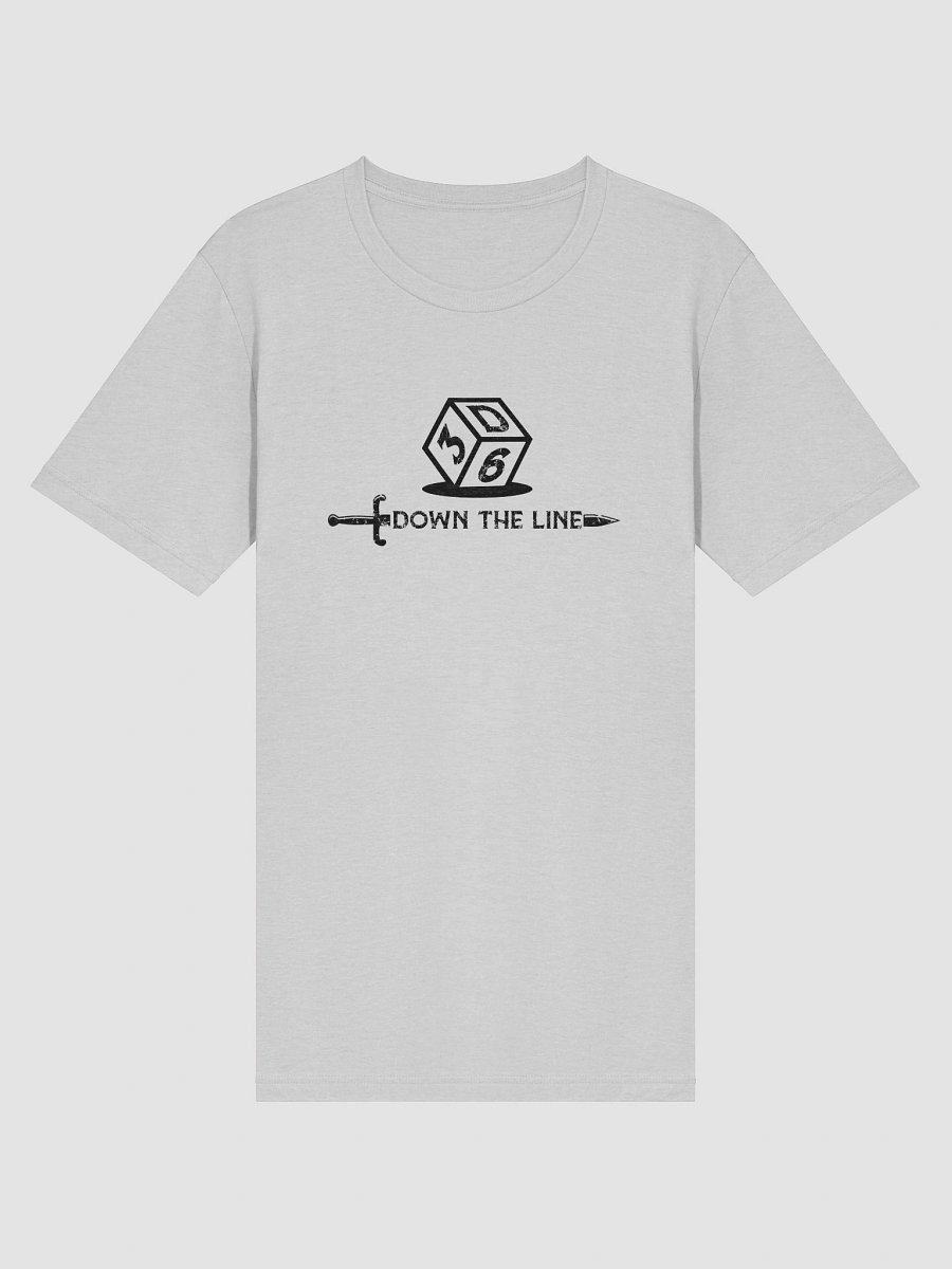 3d6DTL Horizontal Logo on Light Triblend T-Shirt product image (14)