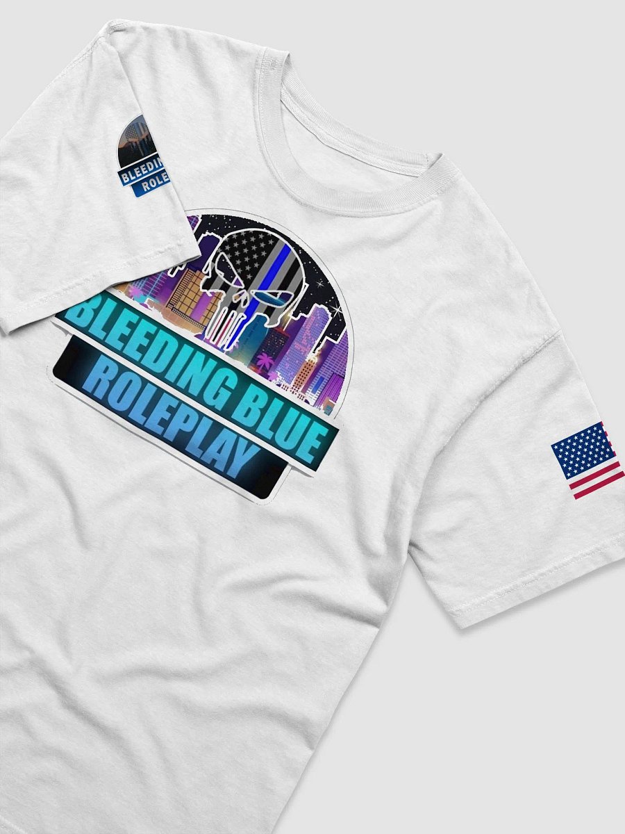 Bleeding Blue Roleplay Wht T product image (3)