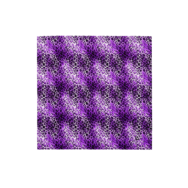 Purple Leopard Pattern Bandana product image (1)
