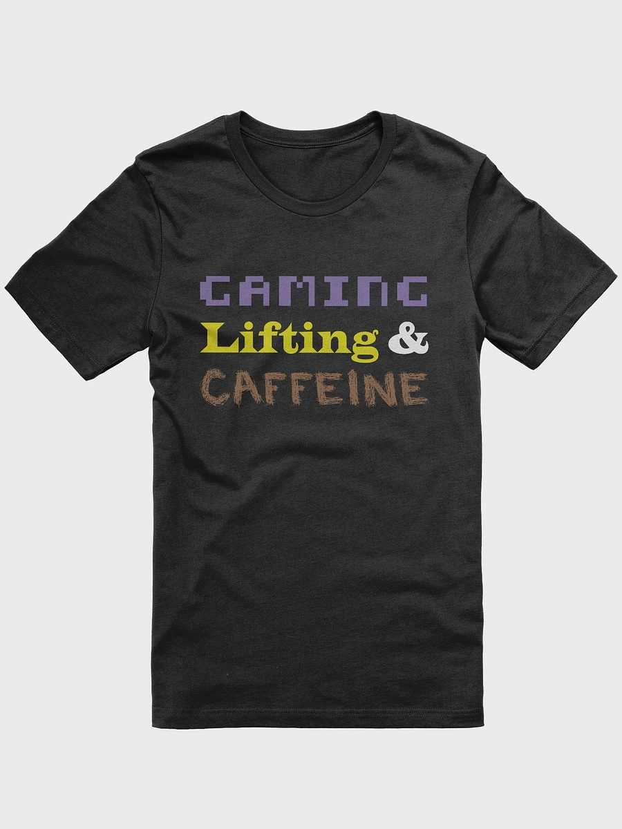 Gaming, Lifting & Caffeine T - Full Color product image (2)