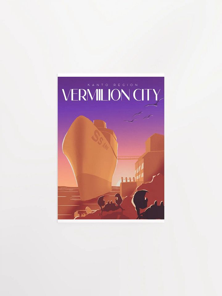 Travel Poster - Vermilion City product image (1)