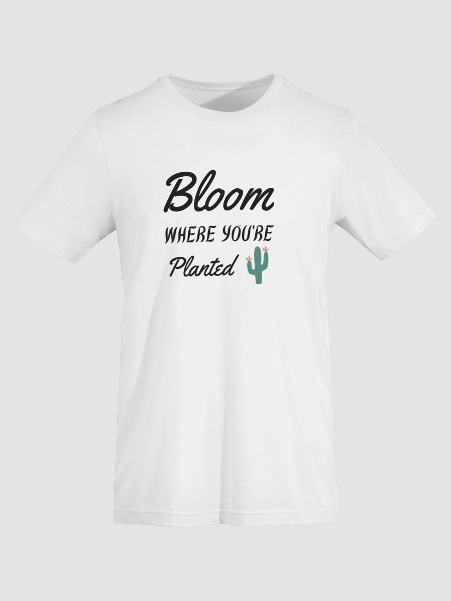 Cactus Whispers Bella+Canvas T-Shirt product image (7)