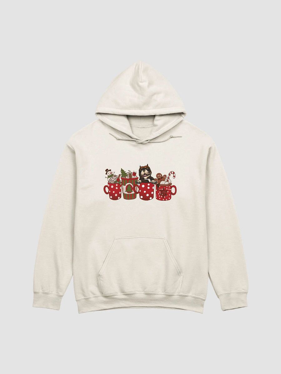 Cute American Bully(2) in a Christmas Cup Hooded Sweatshirt | Funny Christmas Pup in a Cup product image (19)