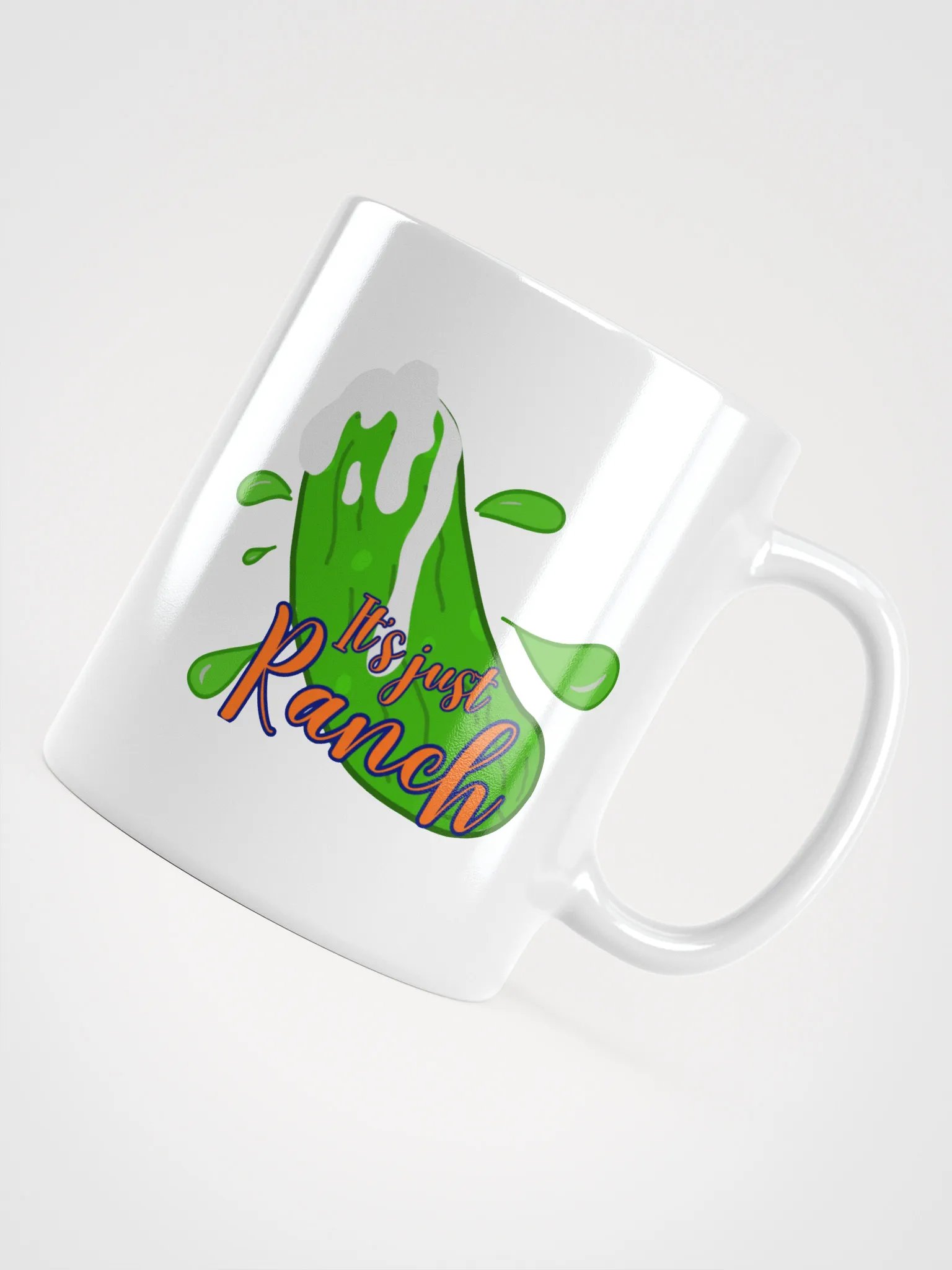 F&B It's Just Ranch White Gloss Mug product image (11)