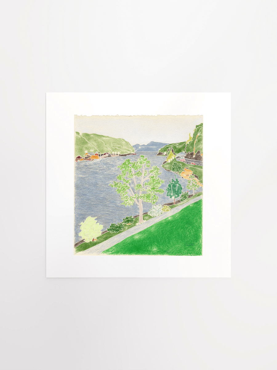 Hood River View Print product image (2)