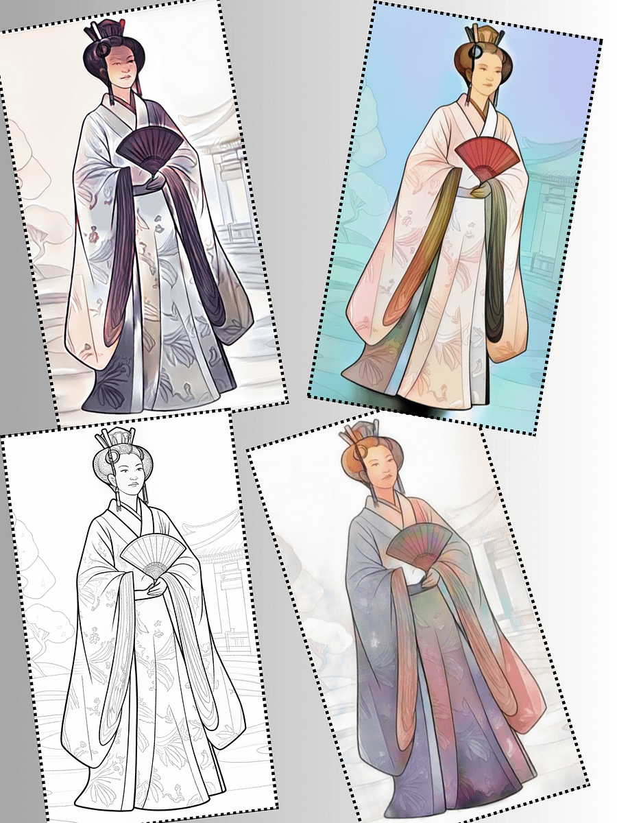 Coloring the Dynasties: Explore Ancient China Through Art product image (3)