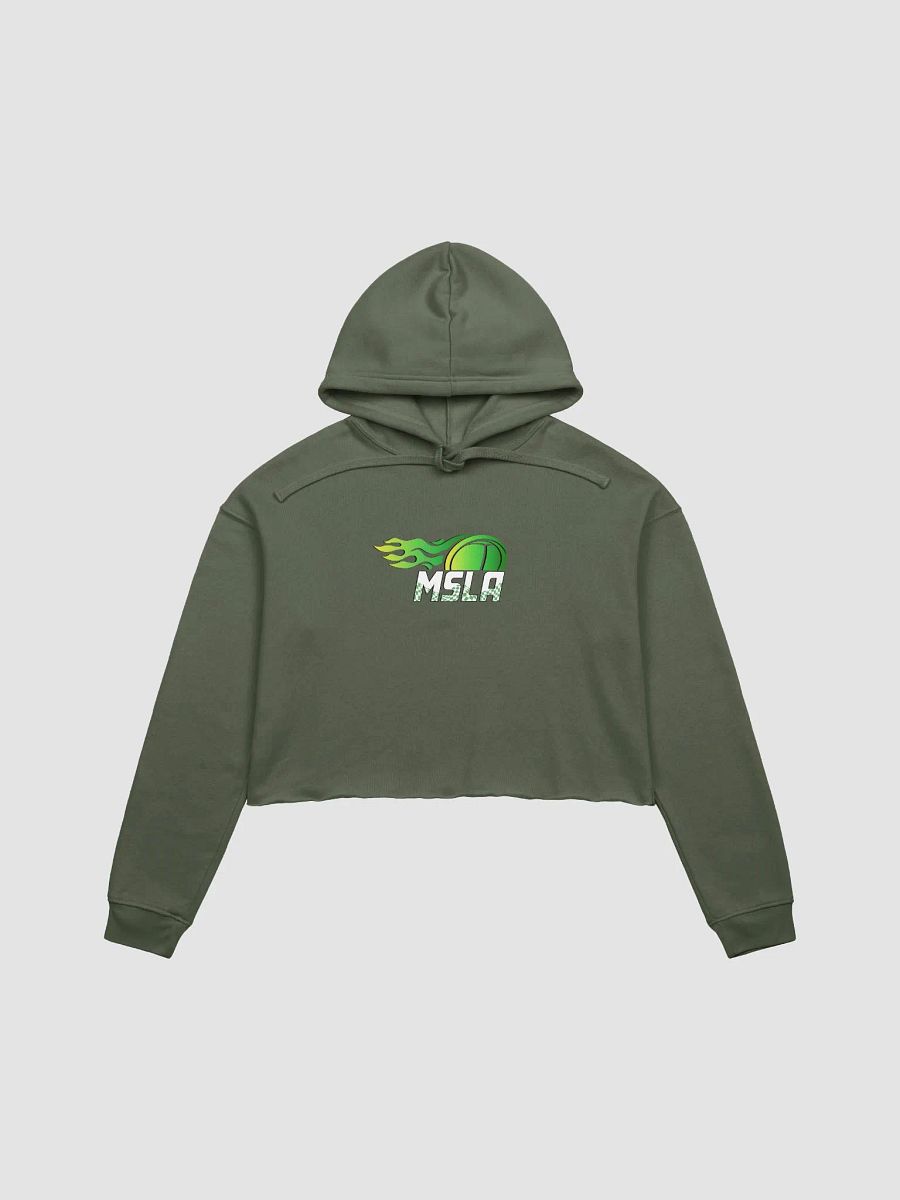 MSLA Green Cropped Hoodie product image (13)