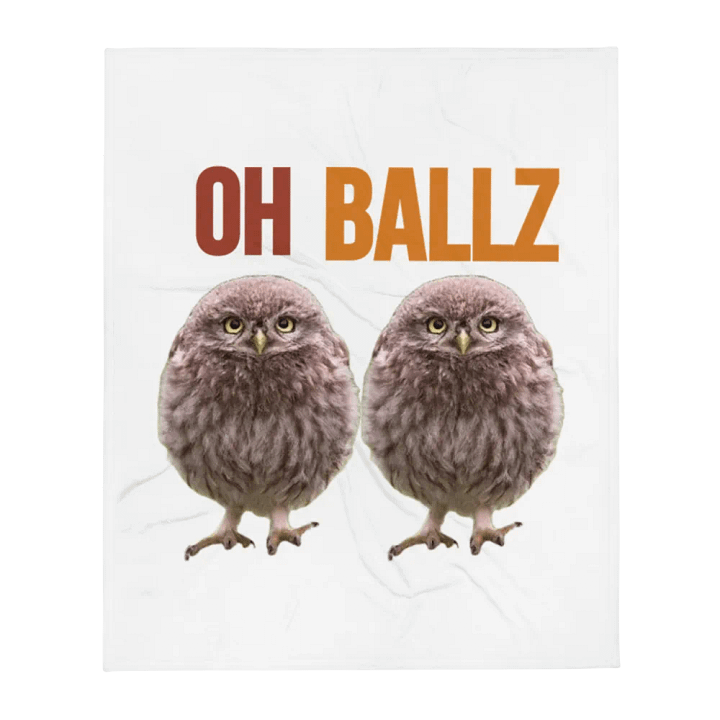 Oh Ballz Blanket - White product image (2)