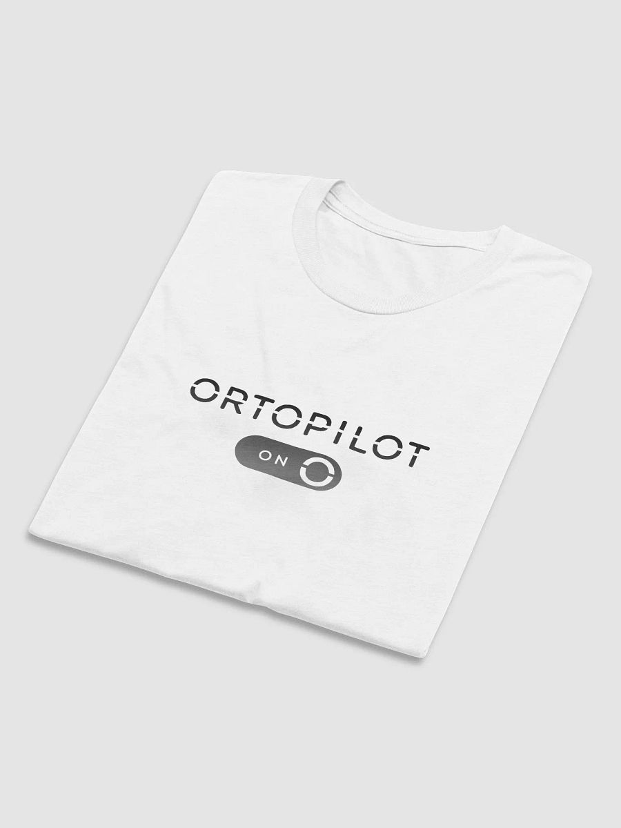 'ORTOPILOT ON' (B/W) PREMIUM T-SHIRT product image (7)