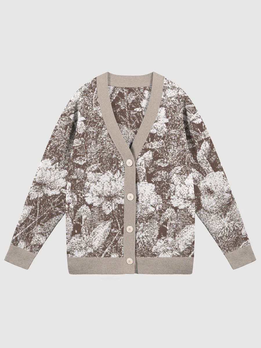 Botanical Rabbit Bliss III Knitted Cardigan product image (1)