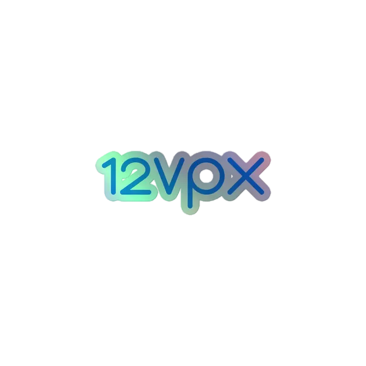 Holographic Sticker - 12VPX product image (1)
