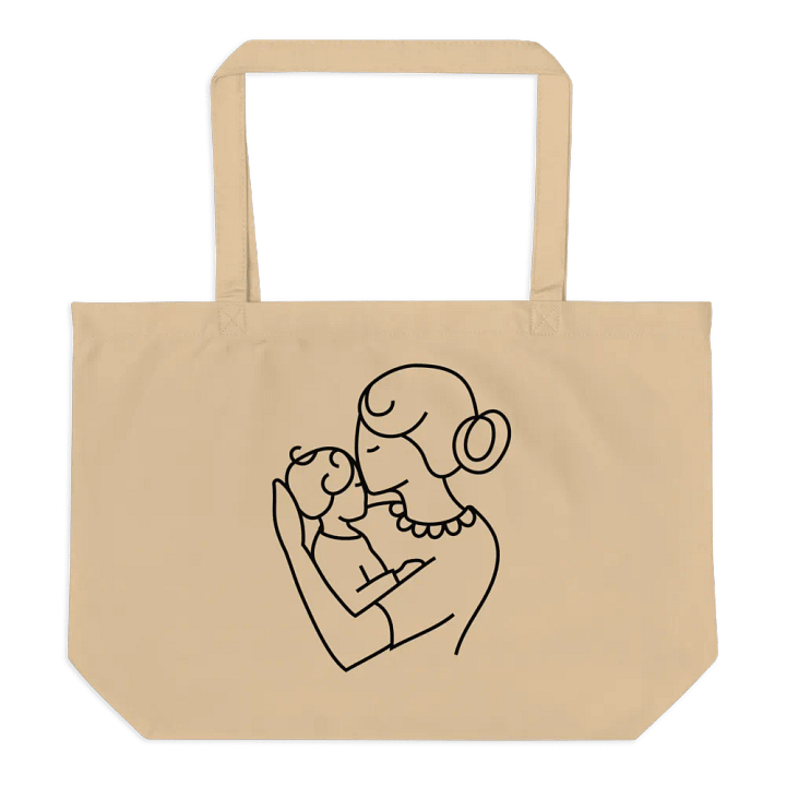 Organic Canvas Tote - Blank Canvas for Your Creativity product image (2)