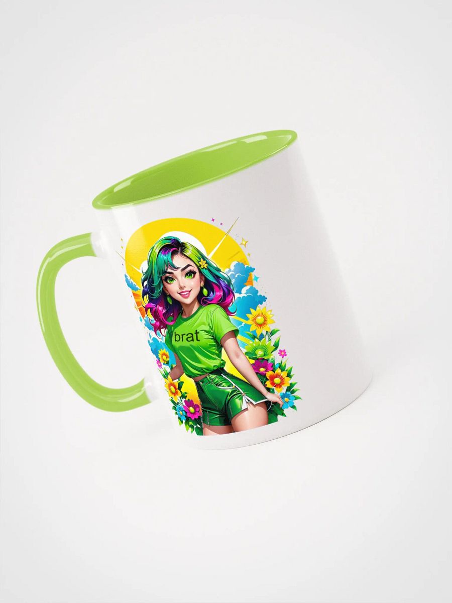 Brat - Ceramic Mug with Color Inside - v2 product image (3)