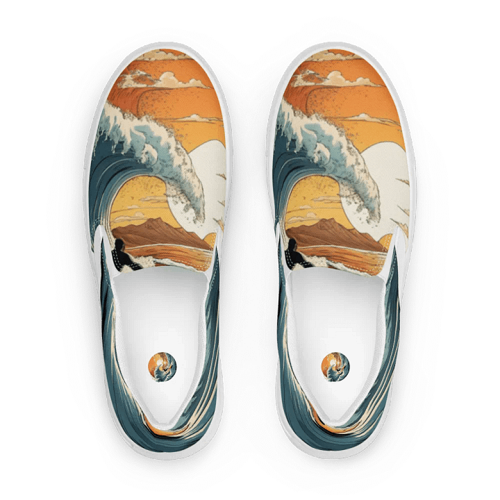 Sunset Surf Circle Slip-Ons product image (2)