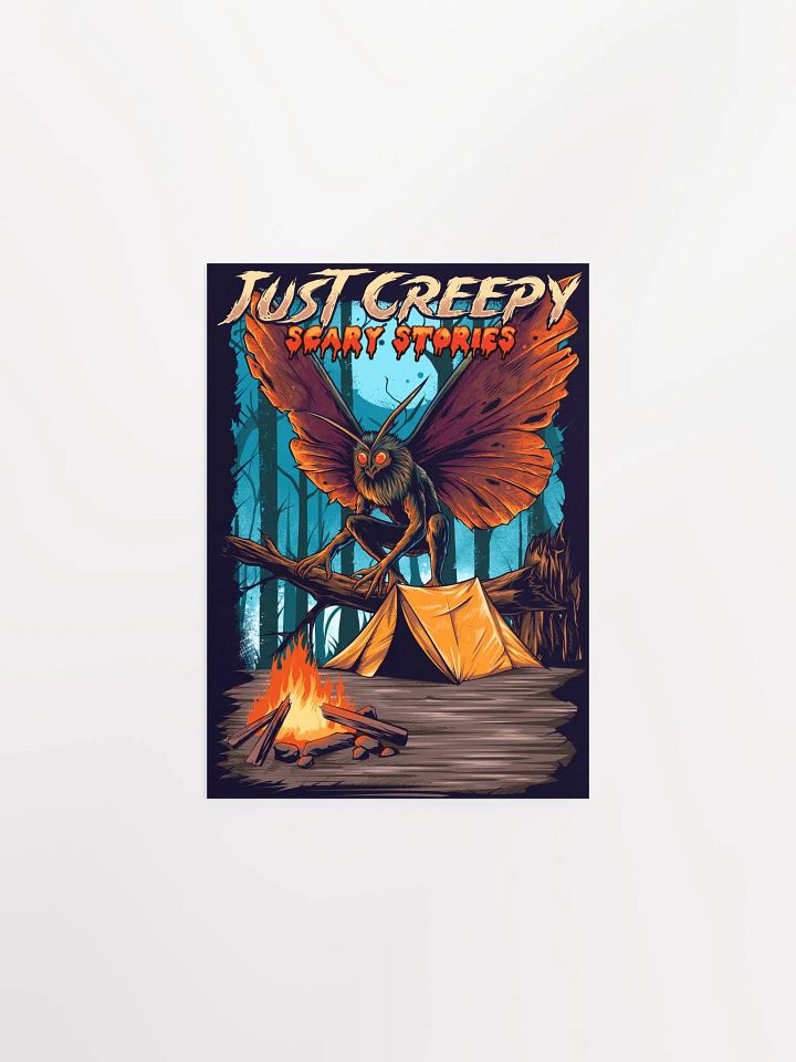 Eerie Mothman Matte Poster product image (2)