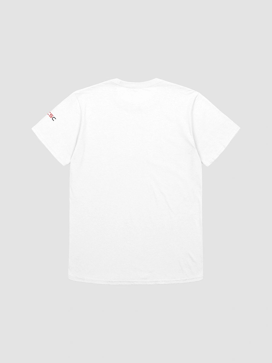 'Again!' Printed Emblem Unisex T-Shirt (White) product image (2)