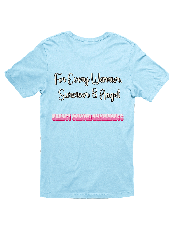 Hope Blooms Afro Breast Cancer Awareness T-Shirt – Pink Floral Crown Strength & Resilience Tee product image (14)