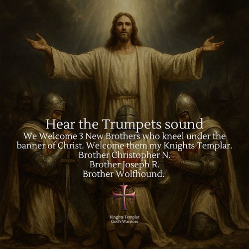 #ChristIsKing #GodFirst #HolySpiritFire #ArmorOfGod #ChristianBrotherhood #PrayerWarrior #KnightsTemplar #DeusVult #Christian...