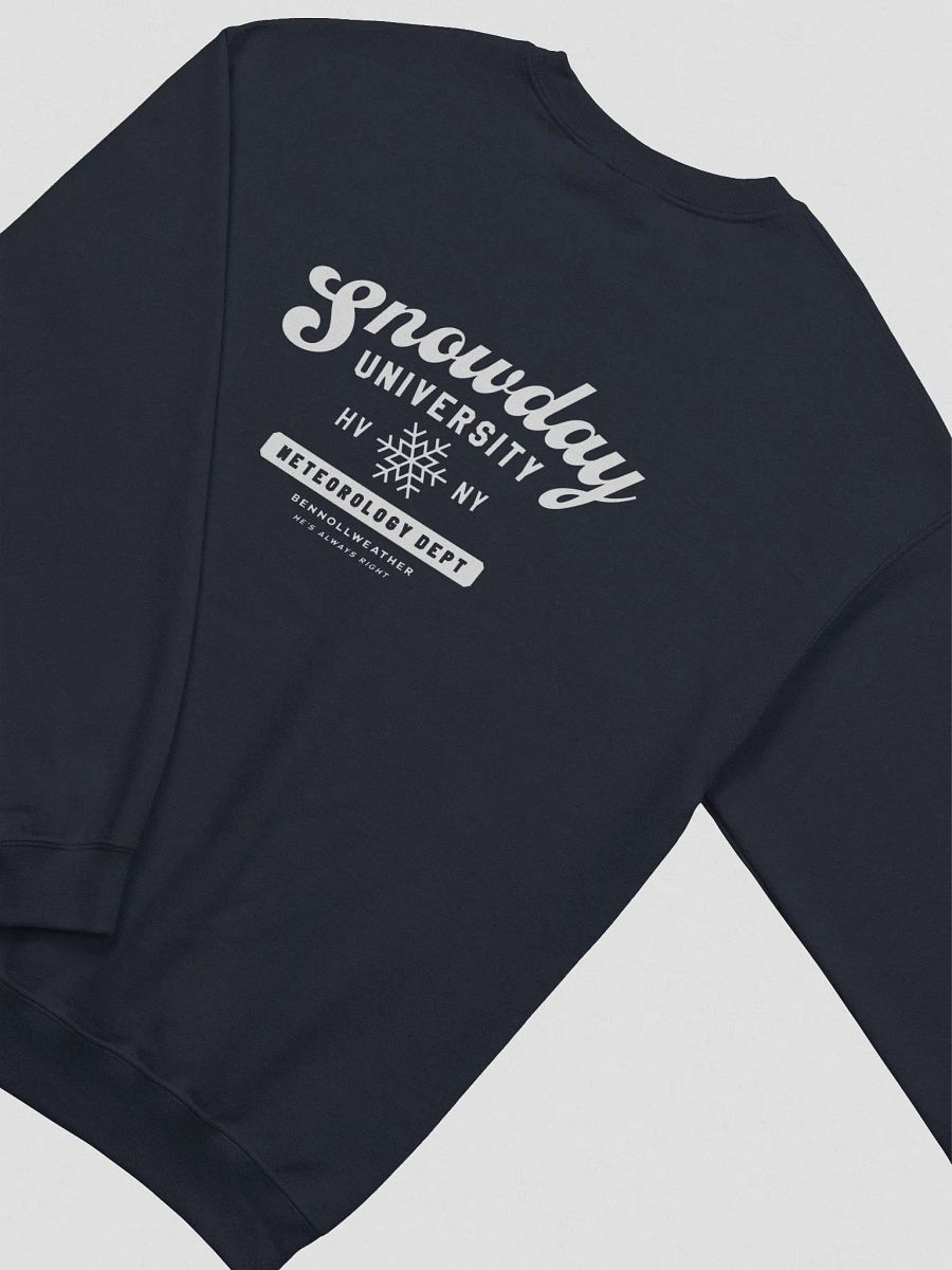 Snowday University crewneck - navy product image (4)