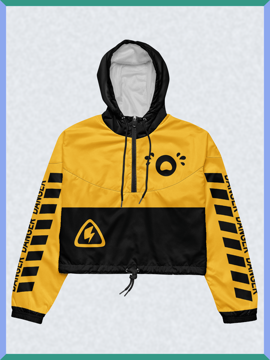 Inconsolable Emote - Cropped Windbreaker product image (2)