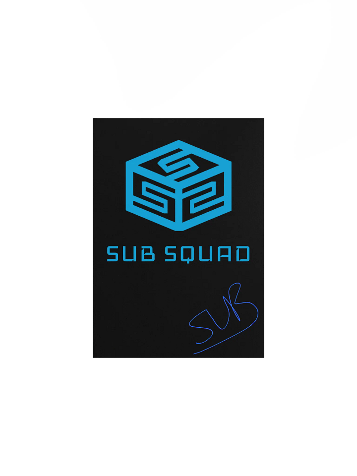 Sub Squad Poster [Signed] product image (1)