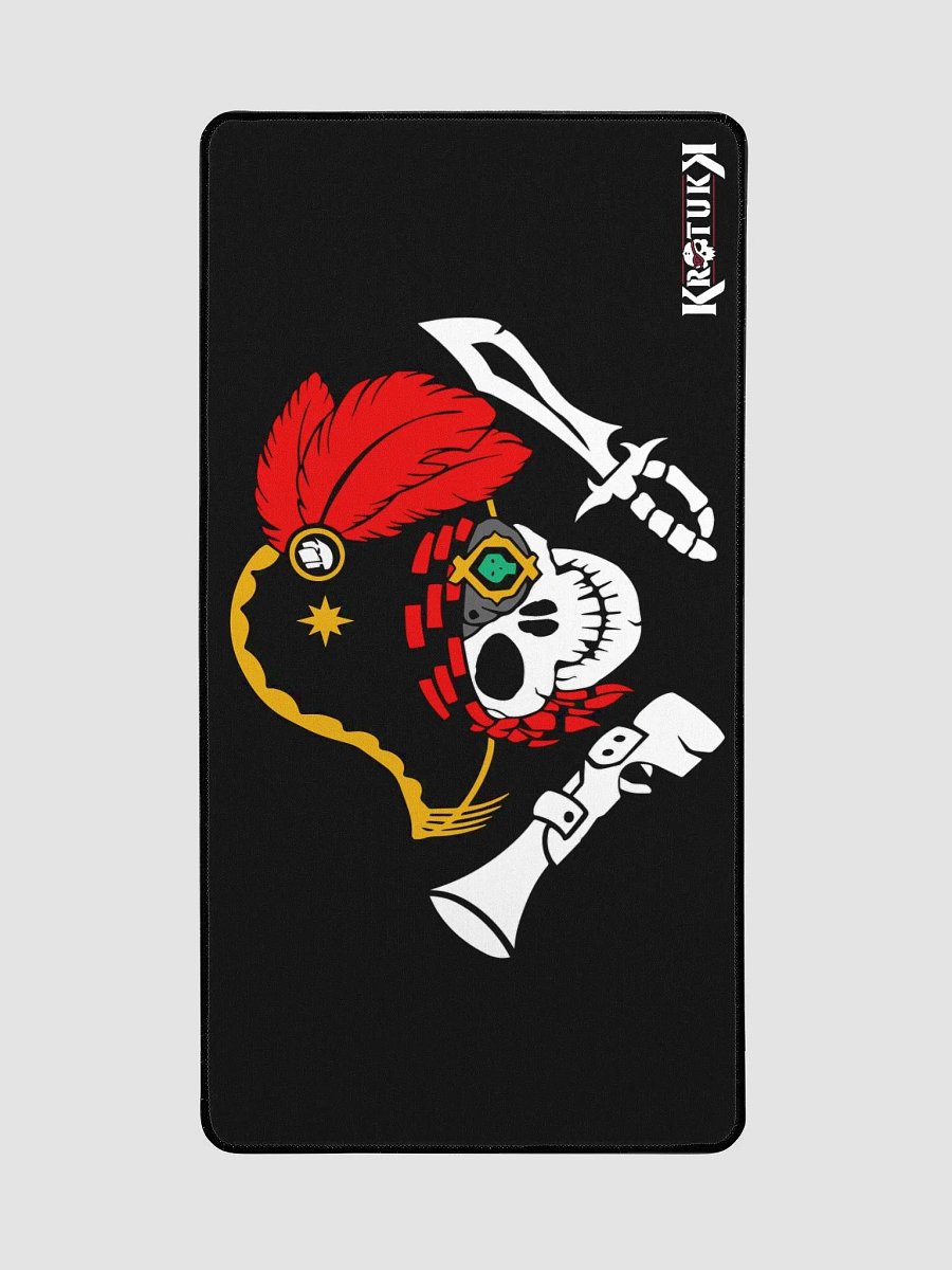 Jolly Roger Desk Mat 15.5x31.5 product image (3)