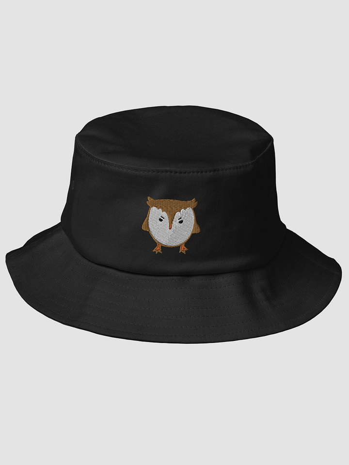 Round Hoot Embroidered Bucket Hat - Flexfit 5003 product image (2)