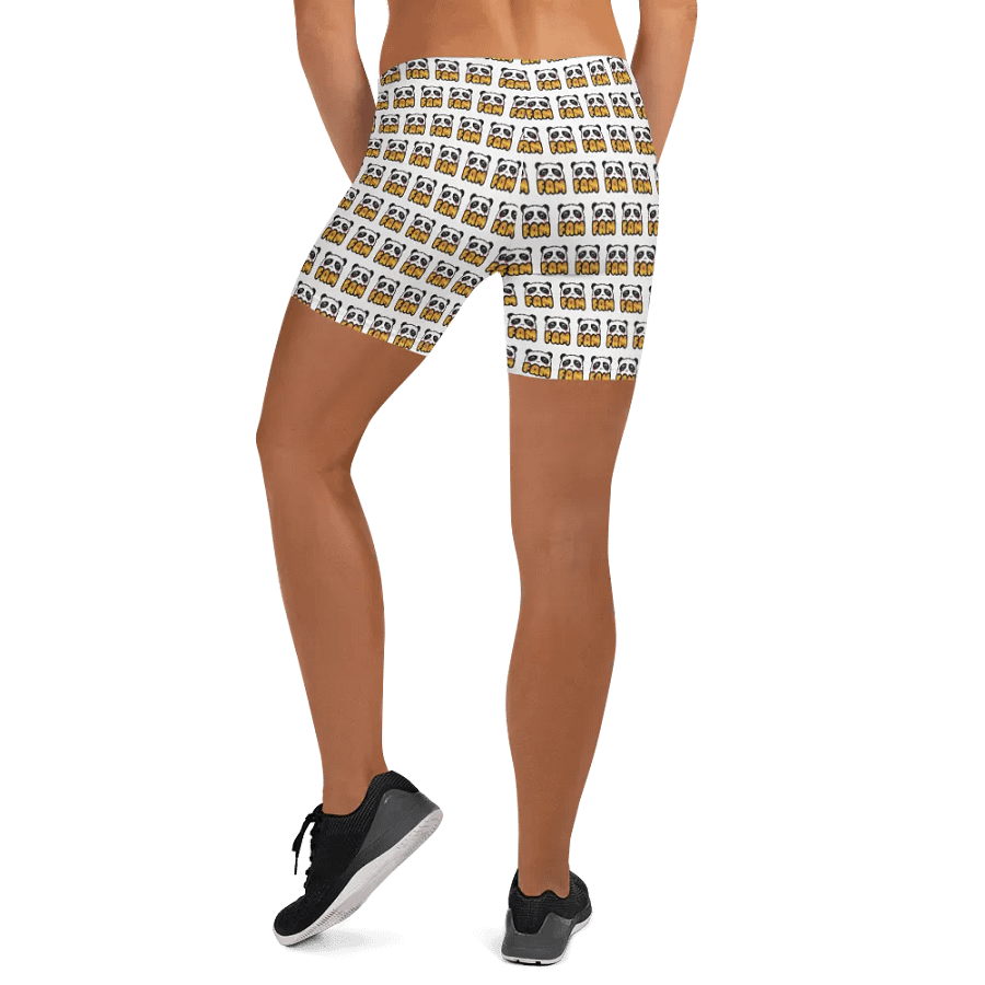 PandaFam Biker Shorts (up to 3xl) product image (7)
