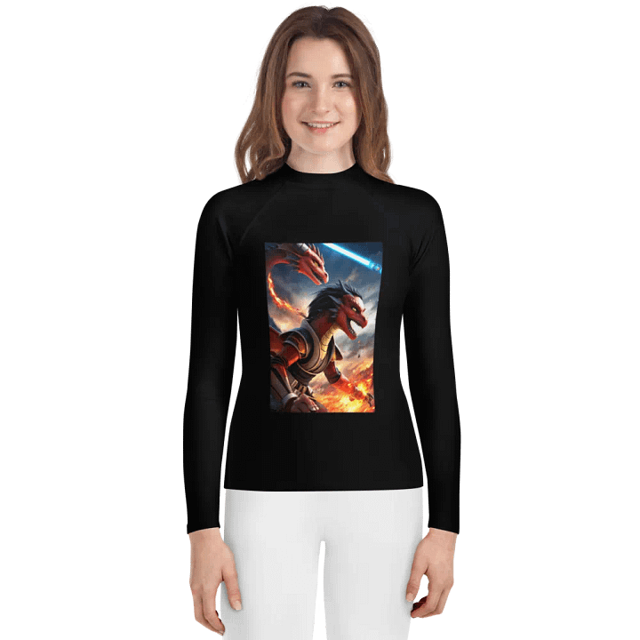 Dragon Fury Youth Rash Guard product image (1)