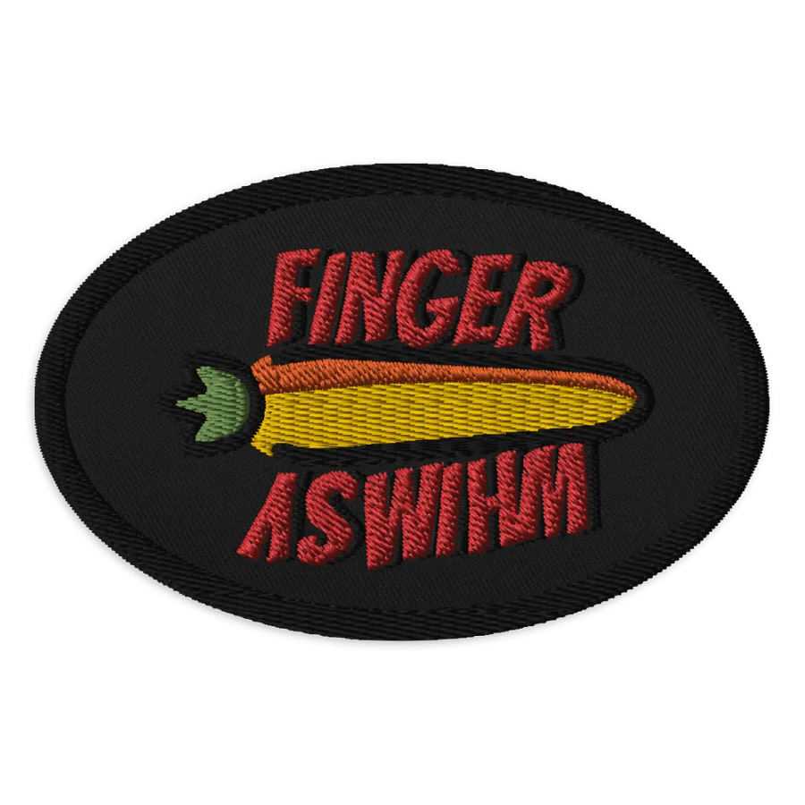 FINGER WHIMSY Embroidered Patch product image (1)
