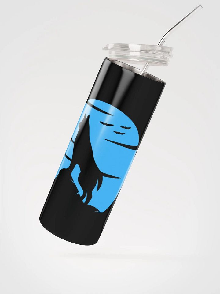 Eco-Friendly Stainless Steel Tumbler with Reusable Straw product image (2)