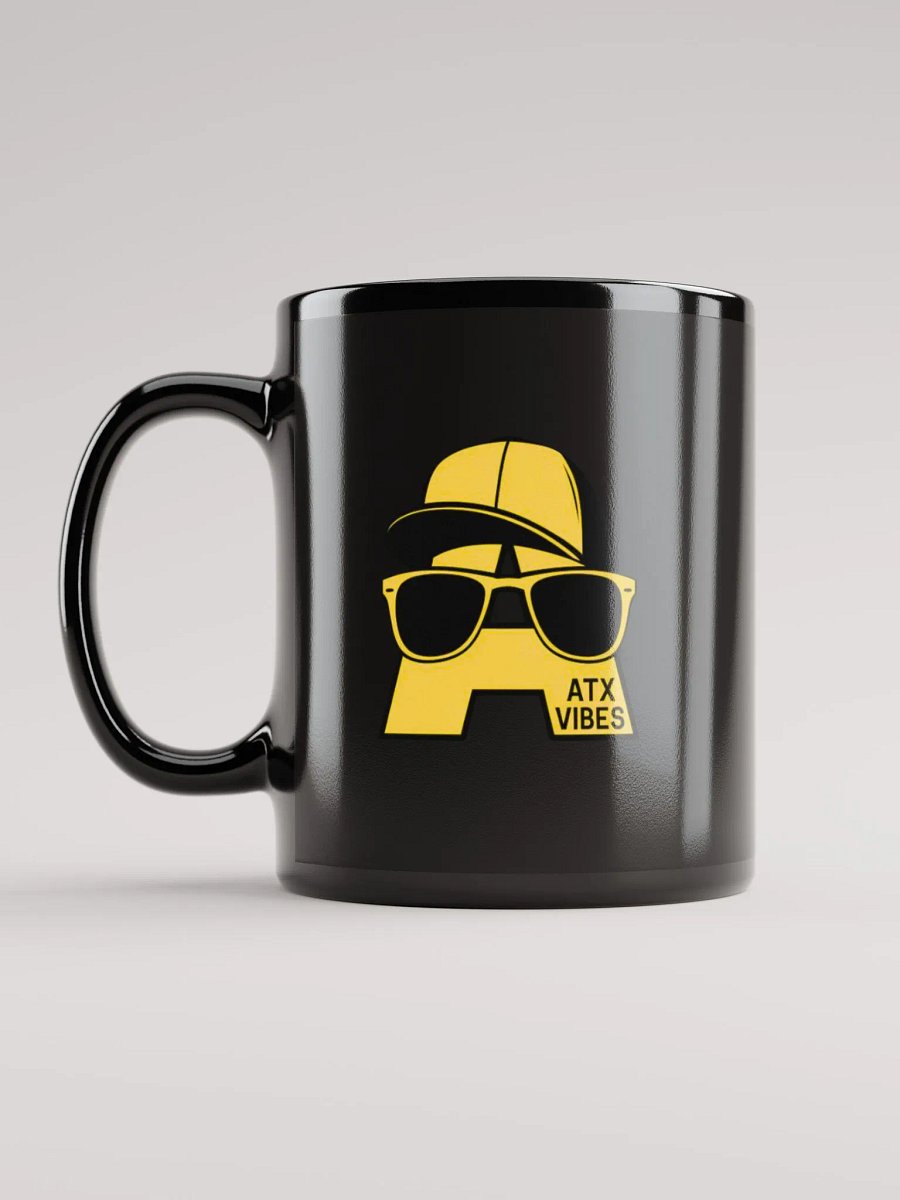 ATX Vibes Black Glossy Logo Mug product image (12)