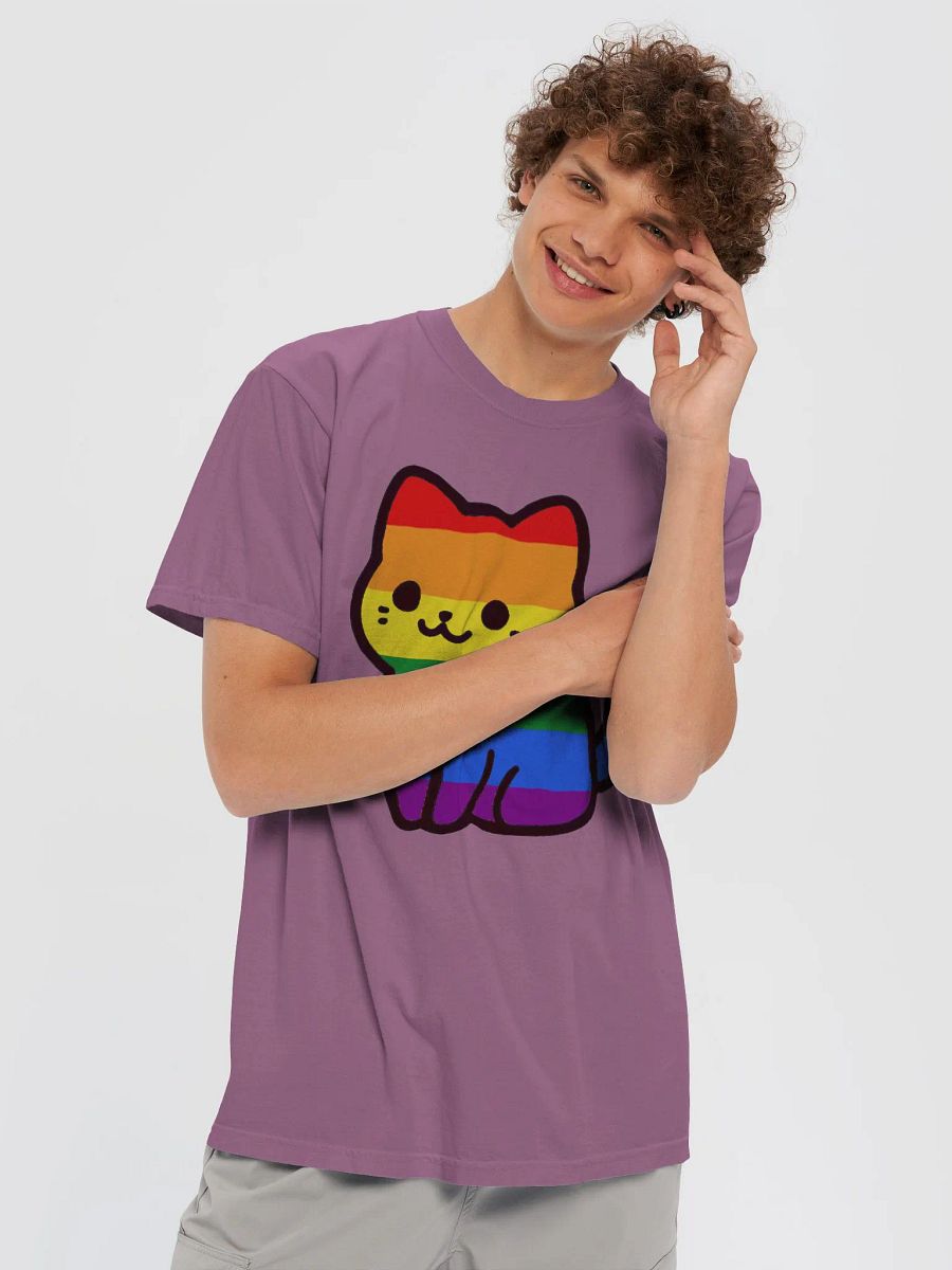 Rainbow Pride Kitty Man's Shirt product image (69)