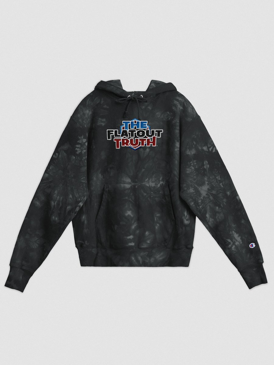 TFOT Champion Blue Hex Tie-Dye Hoodie product image (7)