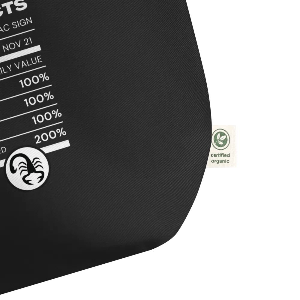 Scorpio Nutrition Facts Tote product image (4)