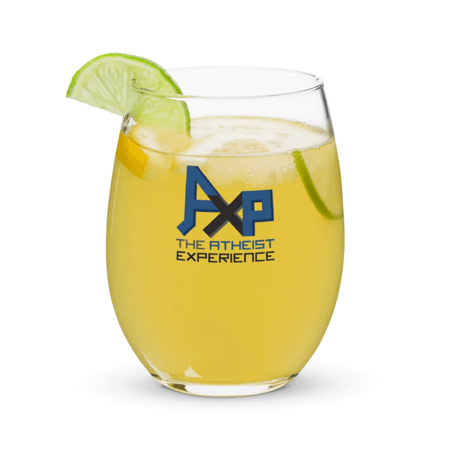 The Atheist Experience Wine Glass product image (9)